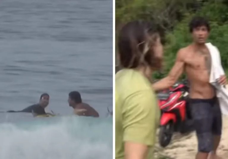 Surfista americana agredida por capixaba registra boletim de ocorrência