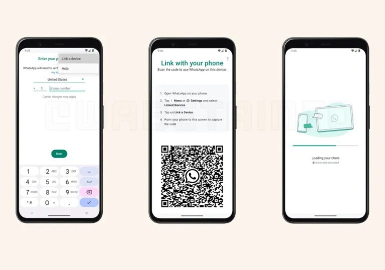 Atualização do WhatsApp Beta permite usar mesma conta em até quatro celulares