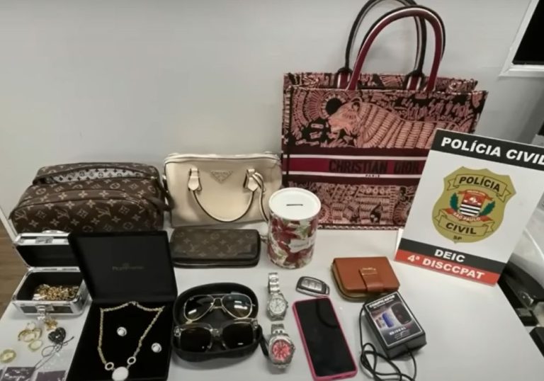 Mulher é suspeita de vender itens roubados de Ceará e Mirella Santos