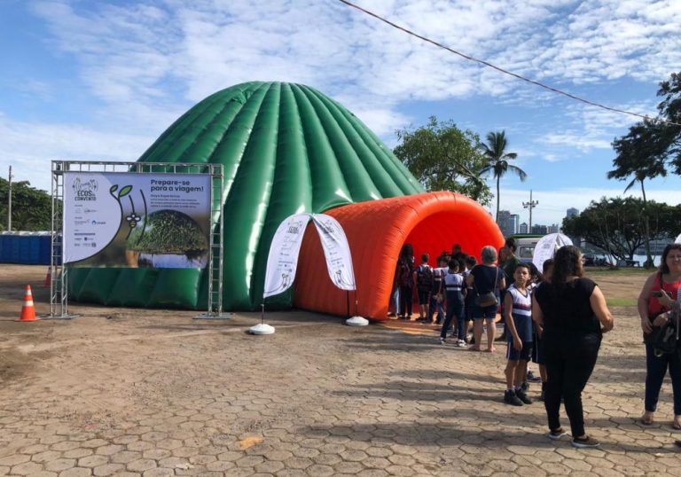 Convento e instituto se unem para levar educação ambiental à Festa da Penha