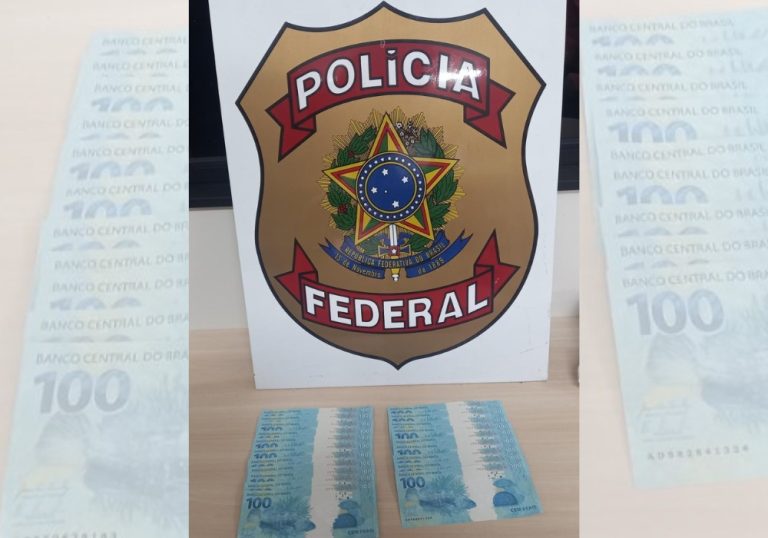 Jovem é detida pela Polícia Federal com notas falsas no Sul do ES