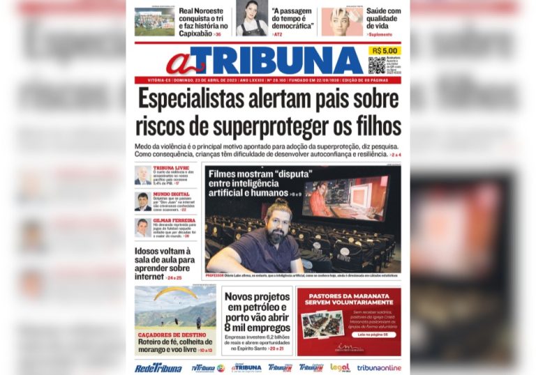 Confira os destaques do jornal A Tribuna deste domingo