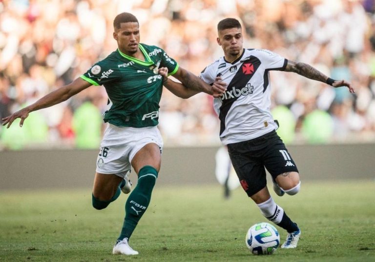 Vasco larga na frente, mas Palmeiras arranca empate no Maracanã