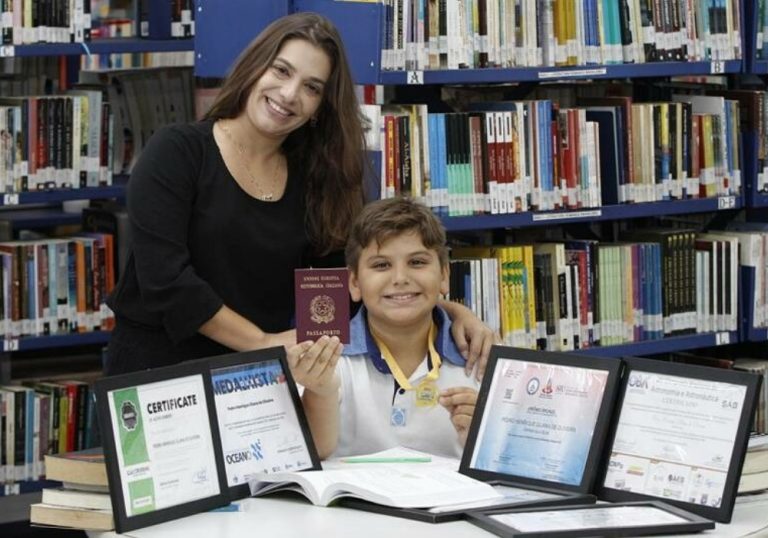 Aluno de 9 anos em disputa internacional de Matemática
