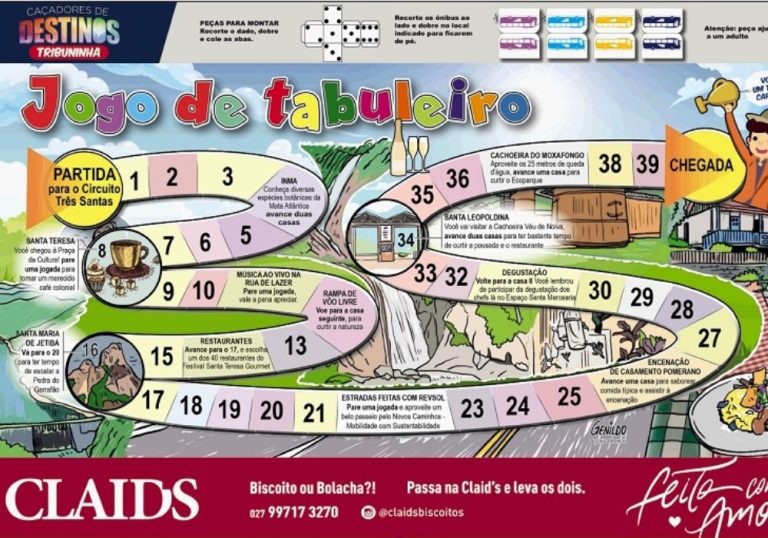 Hoje é dia de Tribuninha: jogo de tabuleiro e atividades para a garotada