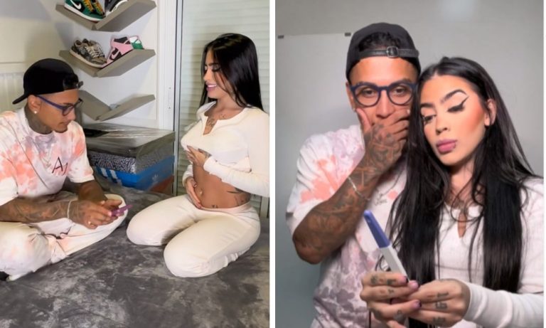 Mc Mirella está grávida de seu primeiro filho com Dynho Alves