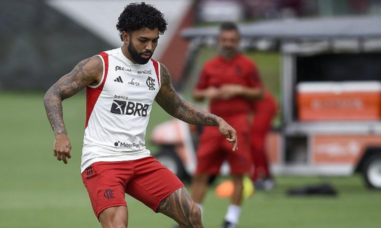 Gabigol é a aposta do Flamengo contra o Timão no jogo deste domingo