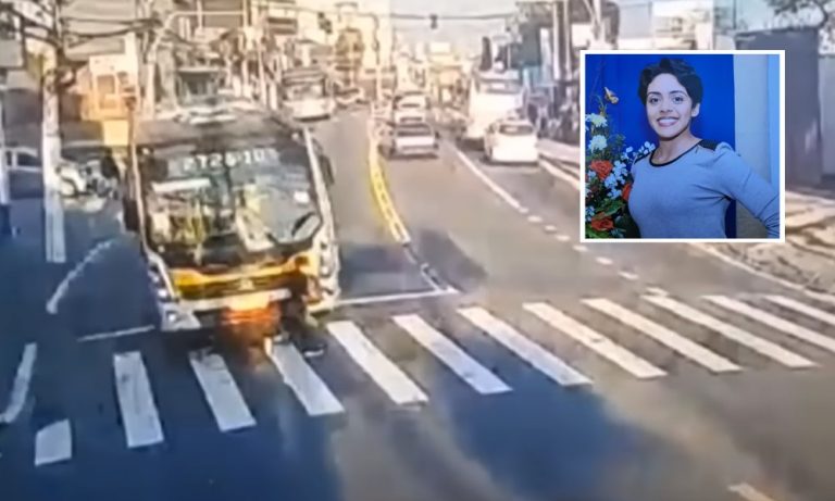 Motorista de ônibus é preso após atropelar e matar mulher na faixa de pedestre