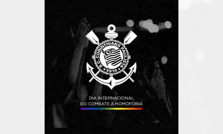 Denunciado por cânticos da torcida, Corinthians faz post contra a homofobia