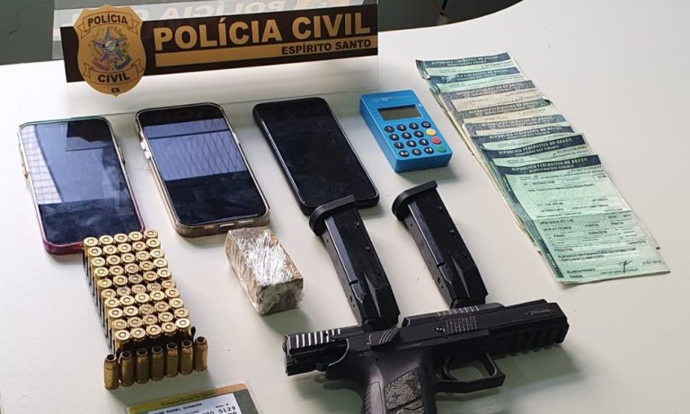 Foragido do Rio de Janeiro é preso em Guarapari