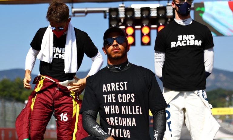 Hamilton aplaude postura de Vini Jr. após racismo: ‘Incrivelmente corajoso’