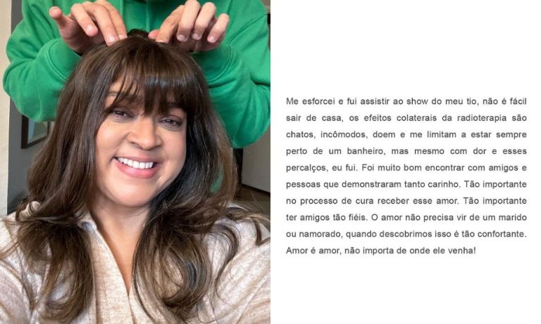 Em tratamento contra um câncer e após divórcio, Preta Gil desabafa sobre traição