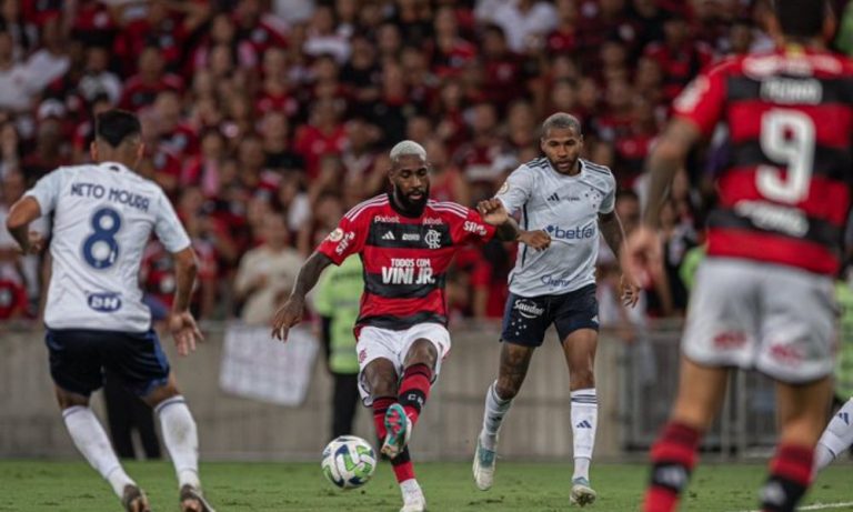 Gabigol perde pênalti e Flamengo empata com o Cruzeiro no Maracanã