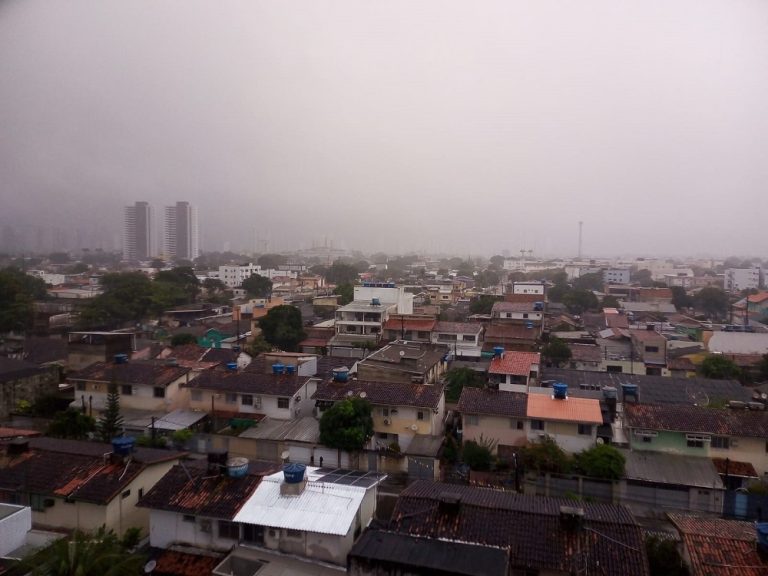 Alerta de chuvas moderadas para o Grande Recife e Zona da Mata