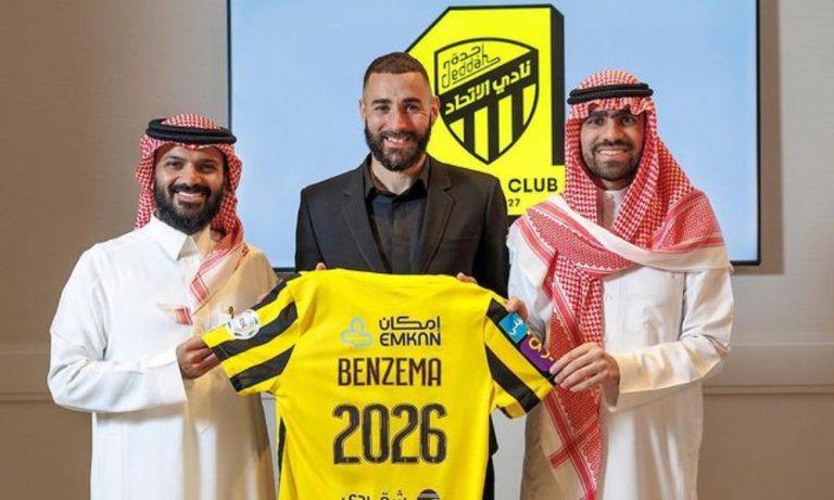 Benzema assina com o Al Ittihad, da Arábia Saudita