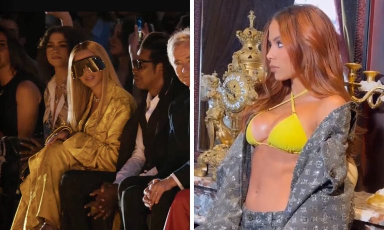 Beyoncé e Anitta assistem 1° desfile de Pharrell Williams para Louis Vuitton