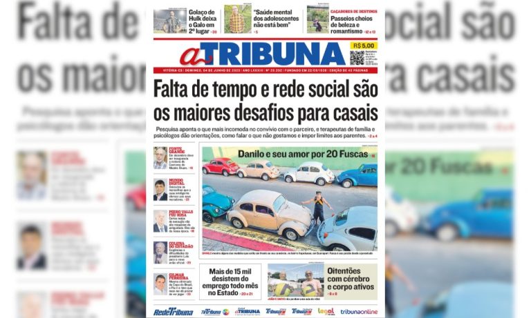Confira os destaques do Jornal A Tribuna deste domingo
