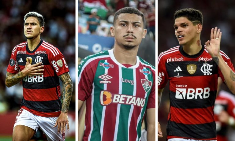 Dupla do Flamengo e volante do Fluminense se apresentam à Seleção Brasileira