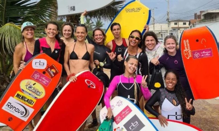 História de pioneiras do bodyboard no ES em documentário