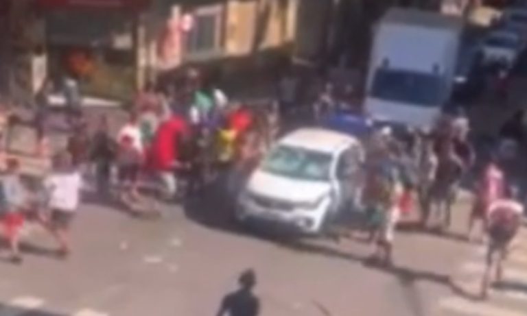 Motorista de aplicativo é agredido e tem carro depredado na cracolândia