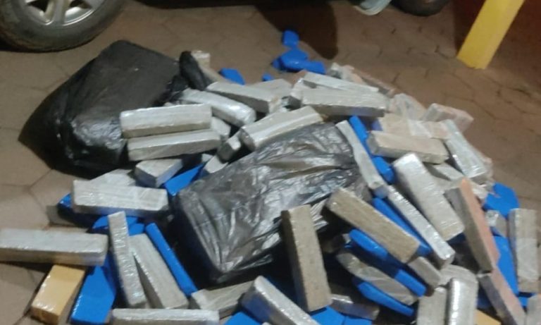 Motorista é preso trazendo 278 kg de maconha do MS para o ES em carro roubado