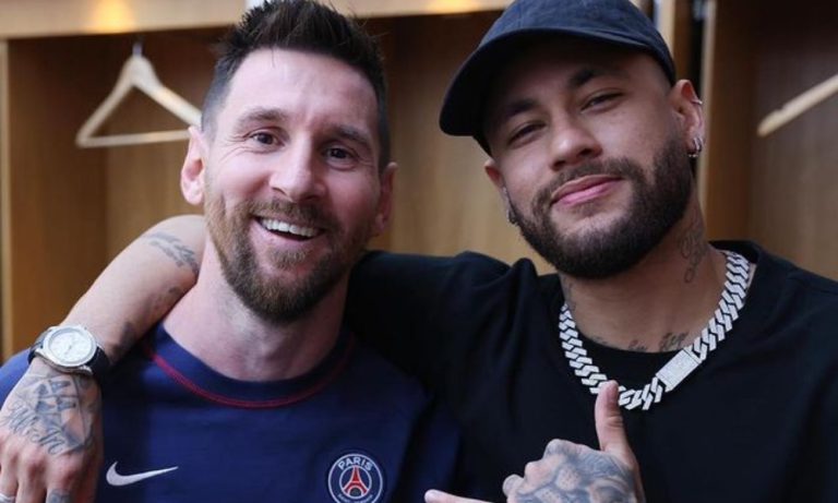 Neymar se despede de Messi no PSG: ‘Não saiu como pensávamos’