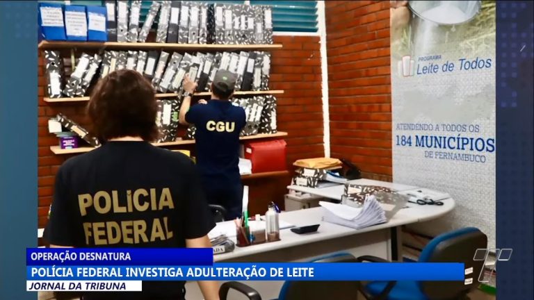 PF prende seis pessoas por fraude na distribuição de leite