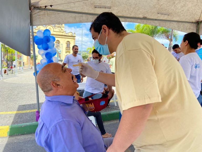 Campanha incentiva prevenção da saúde bucal nos idosos em São Joaquim do Monte