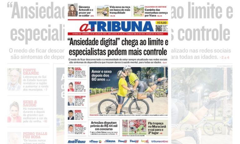 Confira os destaques do Jornal A Tribuna deste domingo