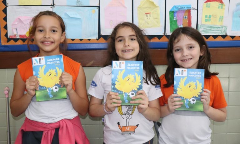 Escola de Vitória lança álbum de figurinhas para Copa do Mundo Feminina