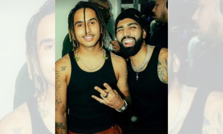 Gabigol aparece em show de Matuê e canta com Cone Crew em show após o Fla-Flu