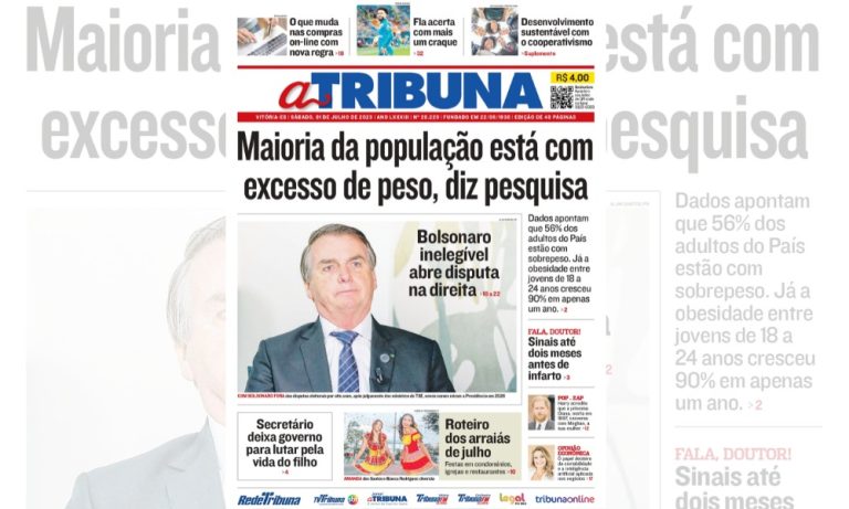 Jornal A Tribuna: veja os destaques da edição deste sábado