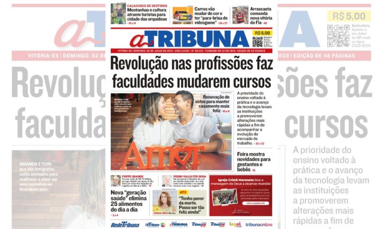 Jornal A Tribuna: veja os destaques da edição deste domingo