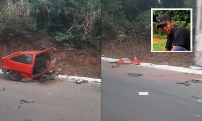 Jovem de 17 anos morre após bater com veículo em poste de Guarapari