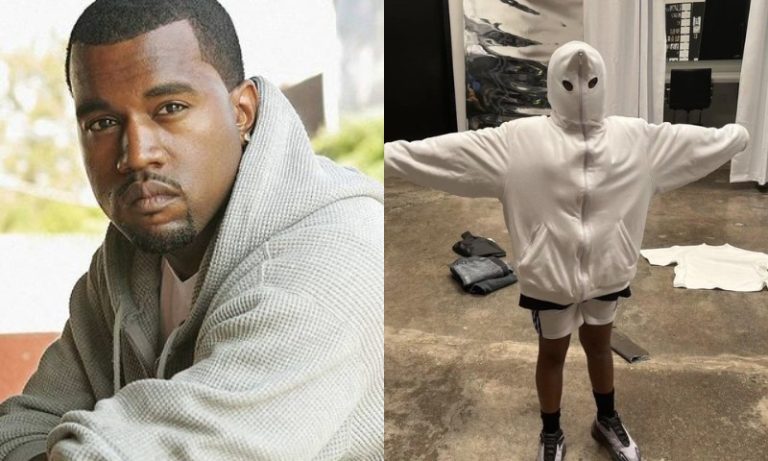 Kanye West é criticado por vestir filha com roupas que lembram Ku Klux Klan