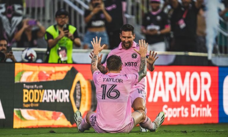Messi marca duas vezes e comanda goleada do Inter Miami na Copa das Ligas