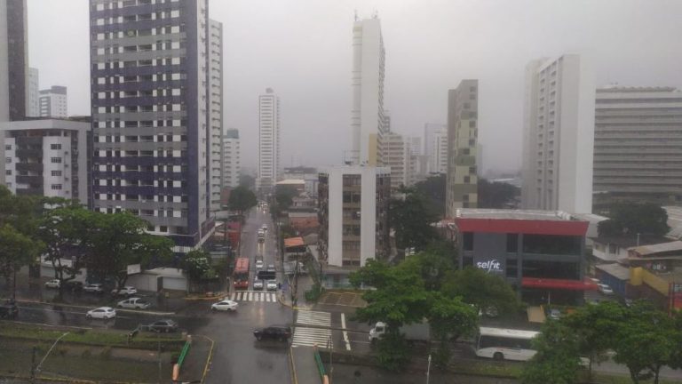 Previsão de chuvas moderadas a fortes a partir da noite desta quinta