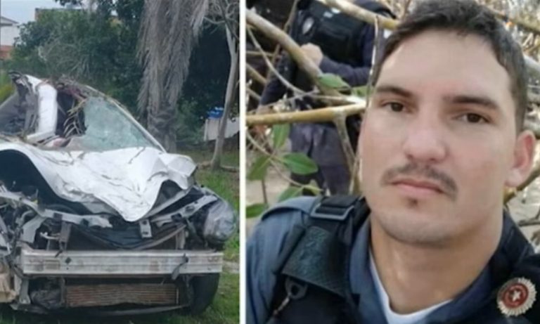 Soldado da Polícia Militar morre em acidente na BR-101 no ES