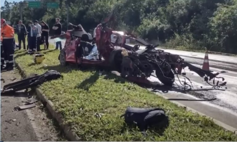 Trio de músicos morre a caminho de show após acidente de carro no RS