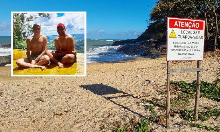 Turistas desconhecem risco de caminhar em pedras nas praias