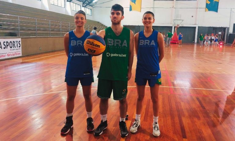 Capixabas entram em quadra para disputa do Mundial de basquete 3×3