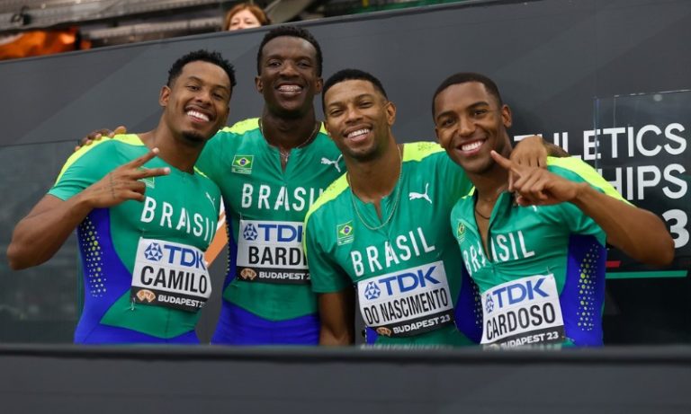 Com Paulo André, revezamento do Brasil vai à final do Mundial de Atletismo
