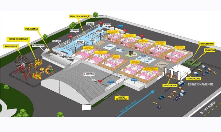 Conheça a estrutura da Feira dos Municípios 2023