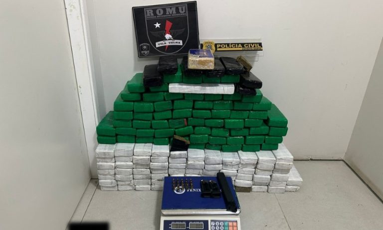 Foragido da Justiça é preso com 151 tabletes de drogas em Vila Velha