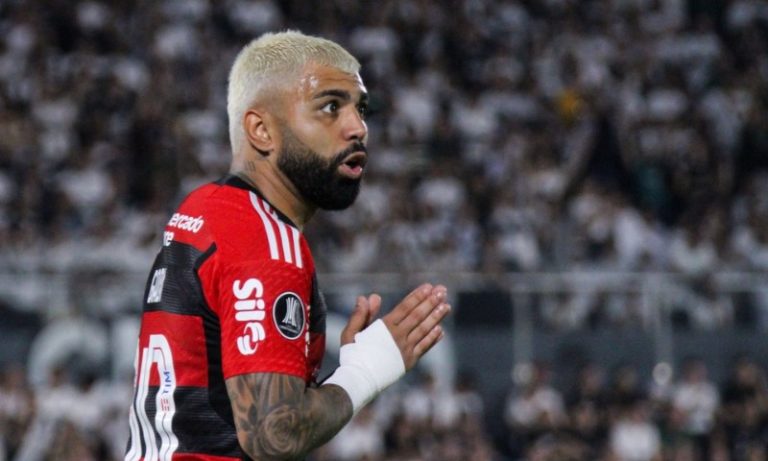 Gabigol é denunciado após apontar ‘roubo’ em queda do Flamengo na Libertadores