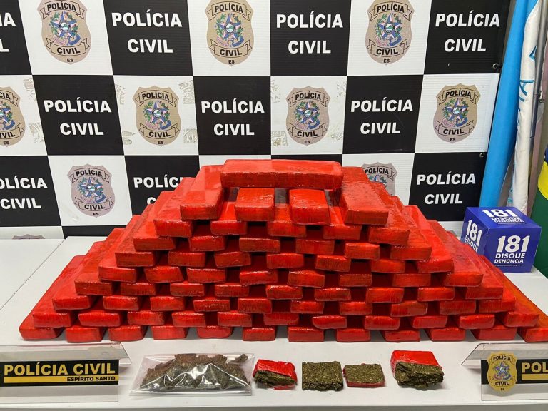 Jovens são presos com 50 quilos de maconha em Guarapari