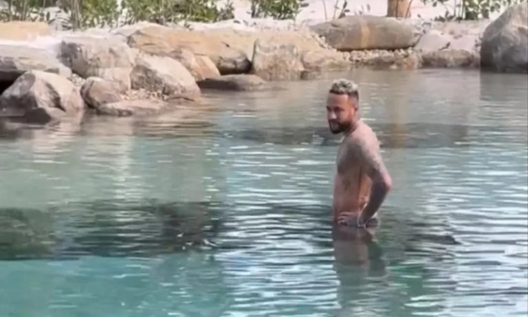 Justiça interdita novamente lago artificial na mansão de Neymar