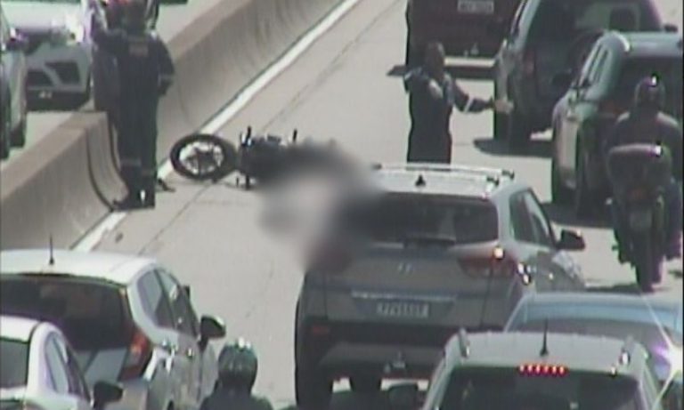 Motociclista morre em acidente na Terceira Ponte
