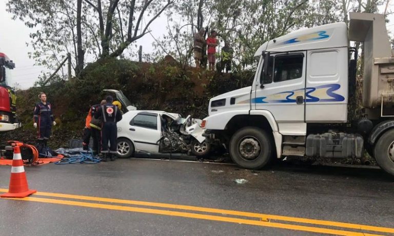 Motorista morre após acidente na ES-164 em Vargem Alta