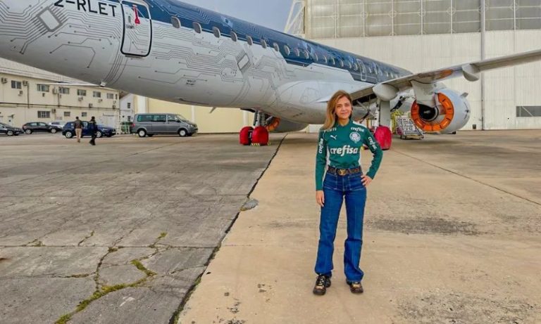 Palmeiras estreia avião de Leila para enfrentar o Fluminense
